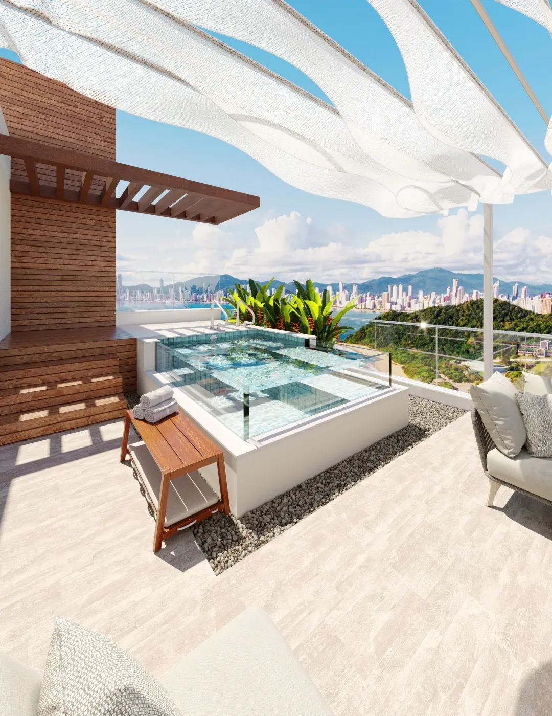 Piscina Faenza iGUi. 2,97 × 2,19 × 0,94m