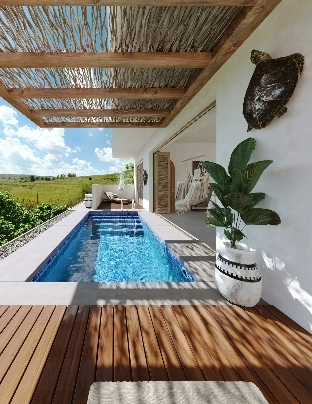 Piscina Jomon iGUi. 5,01 × 2,50 × 1,40m